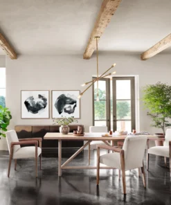 Four Hands Reuben Dining Chair Harbor Natural