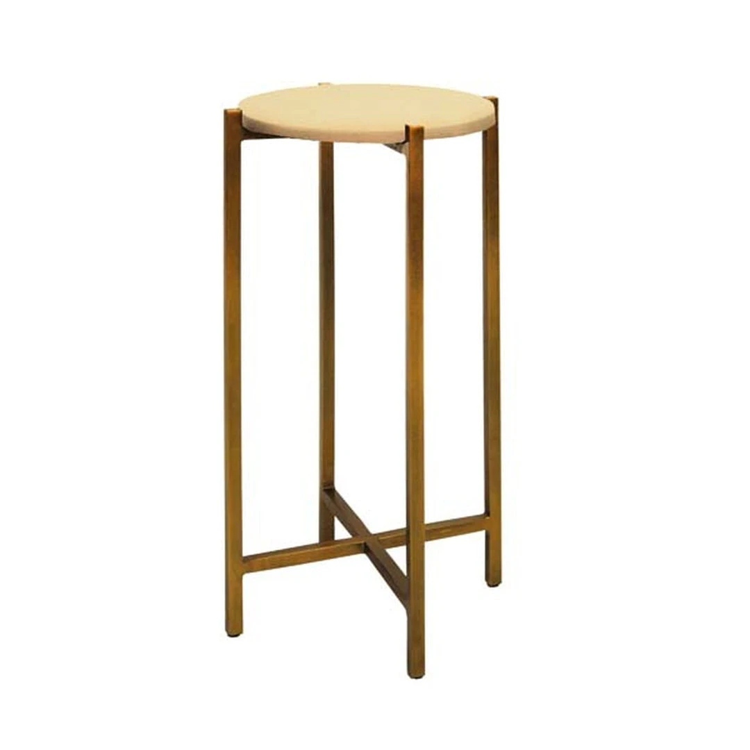 Worlds Away Fitz Cigar Table Antique Brass And Beige Faux Shagreen 3 Worlds Away Fitz Cigar Table Antique Brass And Beige Faux Shagreen