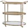 Global Views Arbor Bar Cart Brass New Arrivals