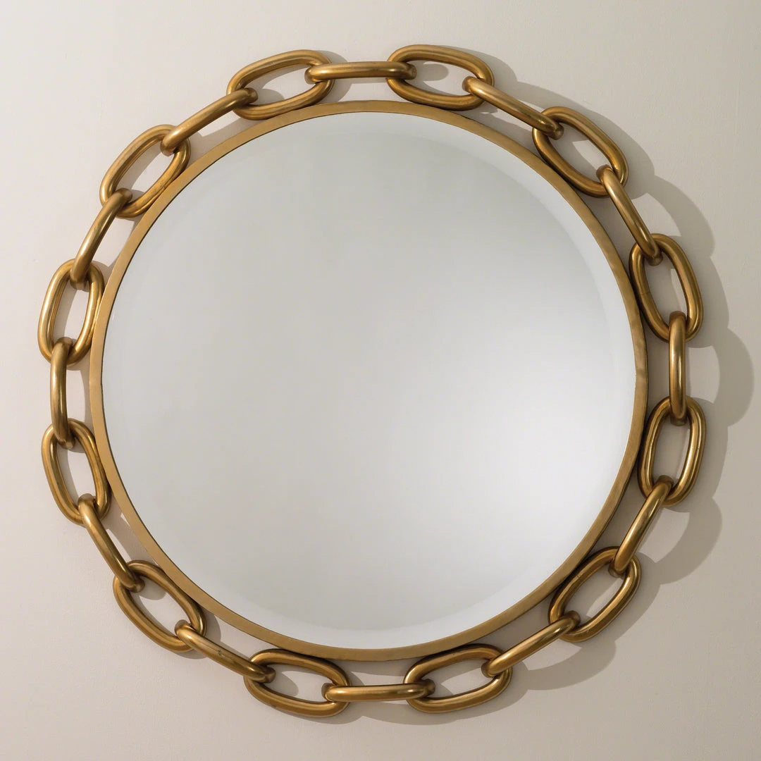 Global Views New Arrivals Linked Wall Mirror Gold 4 Global Views New Arrivals Linked Wall Mirror Gold