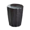 Global Views New Arrivals Trunk Stool Black
