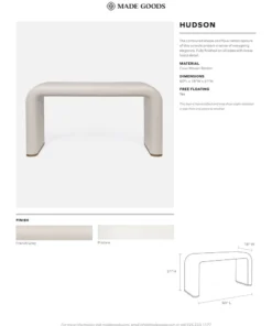 Made Goods Hudson Console French Gray Faux Woven Rattan New Arrivals 13 Made Goods Hudson Console French Gray Faux Woven Rattan New Arrivals