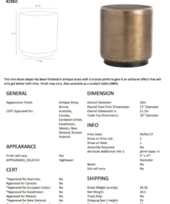 Arteriors Home New Arrivals Hightower Side Table 15 Arteriors Home New Arrivals Hightower Side Table