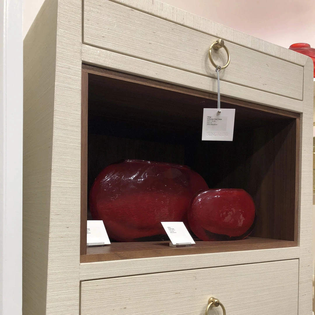 Bungalow 5 Ming 2 Drawer Side Table Natural New Arrivals 5 Bungalow 5 Ming 2 Drawer Side Table Natural New Arrivals