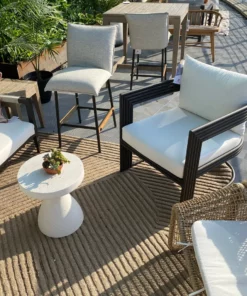 Four Hands New Arrivals Lambert Outdoor Chair Ivory