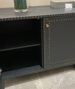 Made Goods Turner 2 Door Buffet Dark Navy Linen