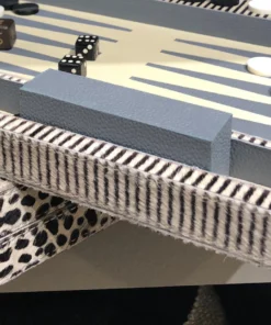 Pigeon And Poodle Bailey Brown Candy Striped Backgammon Game New Arrivals