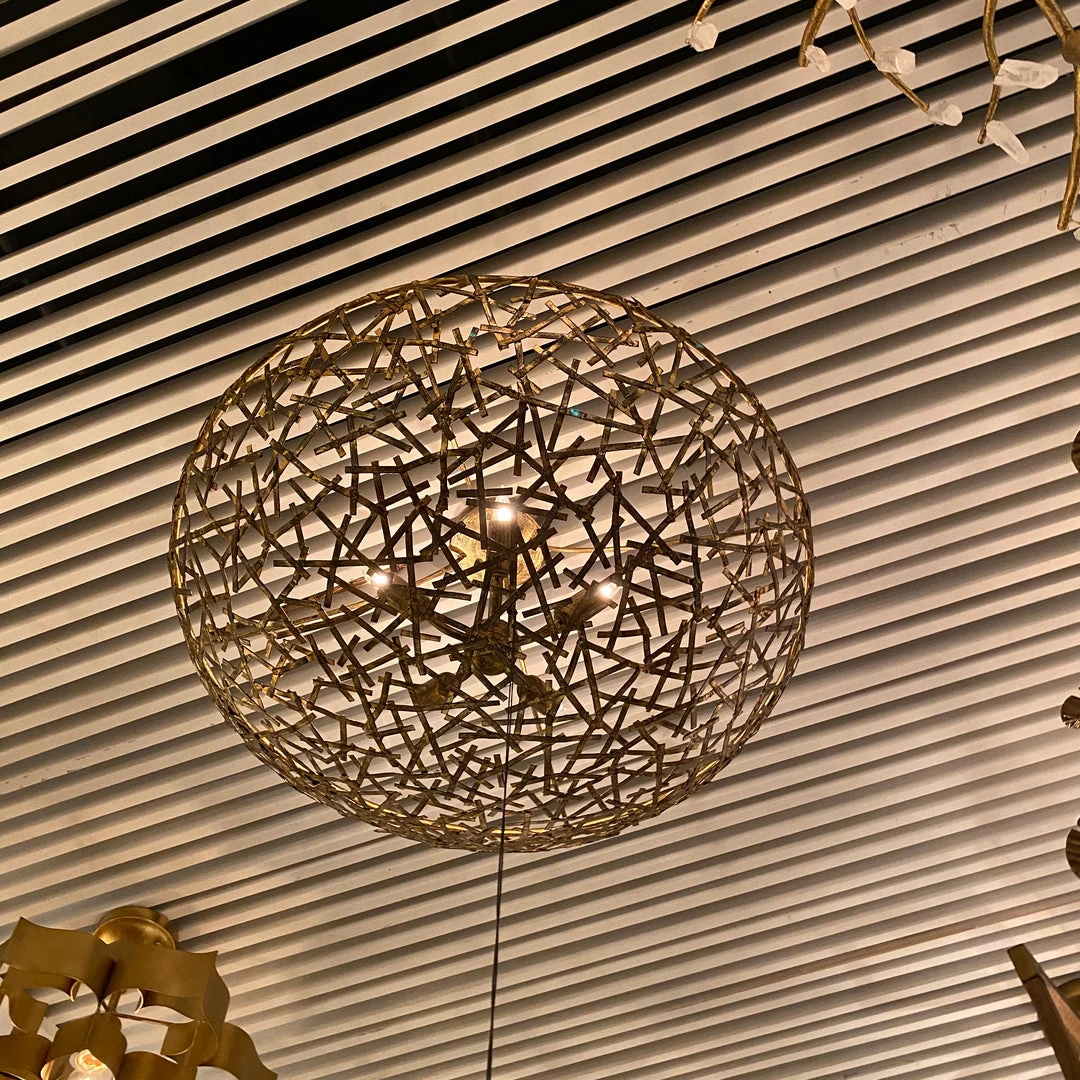 Currey And Company New Arrivals Confetti Bowl Chandelier 4 Currey And Company New Arrivals Confetti Bowl Chandelier