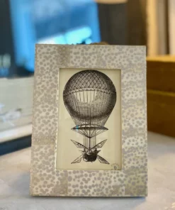 Pigeon And Poodle Ismailia Frame Spotted Silver Bone