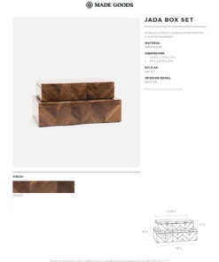 Made Goods Jada Box Set New Arrivals 11 Made Goods Jada Box Set New Arrivals