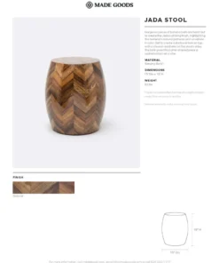 Made Goods Jada Stool 17 Made Goods Jada Stool