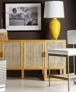 Worlds Away New Arrivals Baylor Counter Stool Bronze And White Vinyl