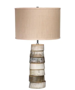 Jamie Young New Arrivals Stacked Horn Table Lamp