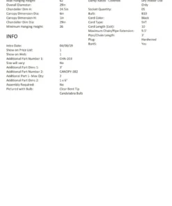 Arteriors Home Johyo Chandelier