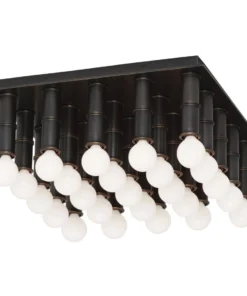 Jonathan Adler Meurice Flush Mount Bronze