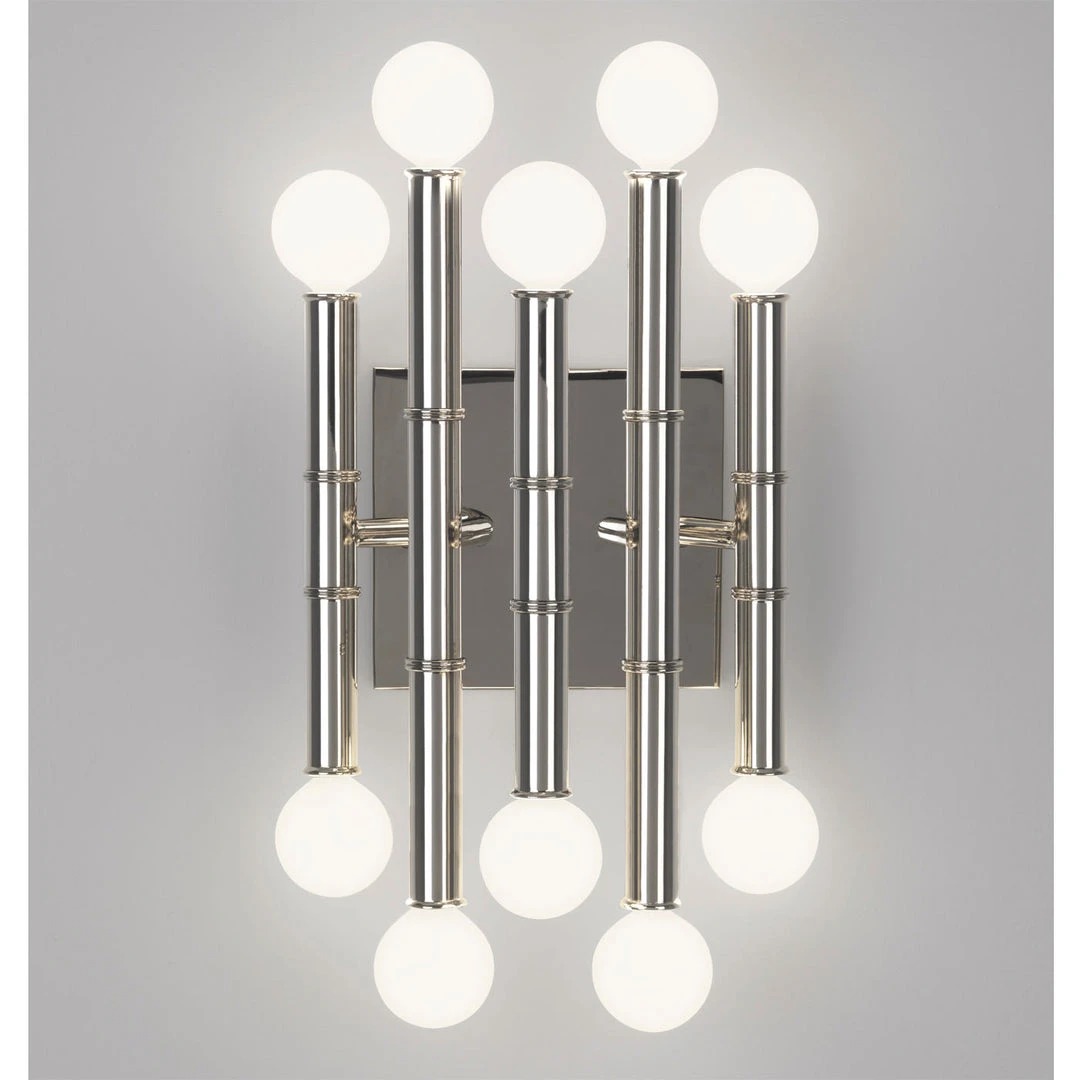 Jonathan Adler Meurice Five Arm Sconce Polished Nickel 3 Jonathan Adler Meurice Five Arm Sconce Polished Nickel
