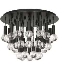 Jonathan Adler New Arrivals Milano Flush Mount Bronze