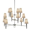 Jonathan Adler Ventana Three Tier Chandelier Nickel And Ebony New Arrivals 1 Jonathan Adler Ventana Three Tier Chandelier Nickel And Ebony New Arrivals