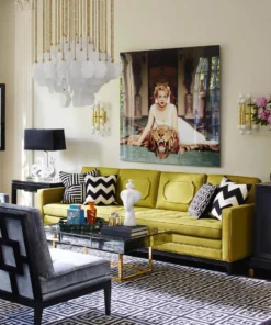 Jonathan Adler Vienna Large Chandelier Brass New Arrivals