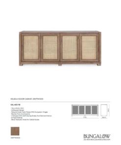 Bungalow 5 Kelsea Cabinet Driftwood New Arrivals 13 Bungalow 5 Kelsea Cabinet Driftwood New Arrivals