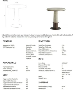 Arteriors Home Kamile Side Table New Arrivals 12 Arteriors Home Kamile Side Table New Arrivals
