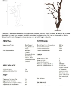 Arteriors Home New Arrivals Kazu Floor Sculpture