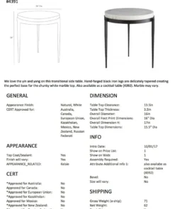 Arteriors Home Kelsie Accent Table New Arrivals