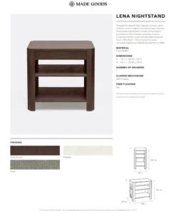 Made Goods New Arrivals Lena Double Nightstand Pristine Faux Raffia 7 Made Goods New Arrivals Lena Double Nightstand Pristine Faux Raffia