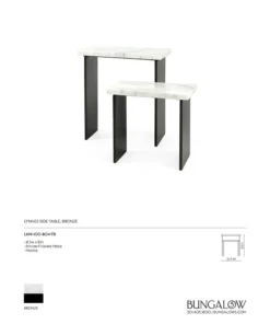 Bungalow 5 New Arrivals Lynnes Side Table