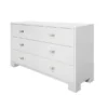 Worlds Away Louise Dresser White Brass Hardware New Arrivals