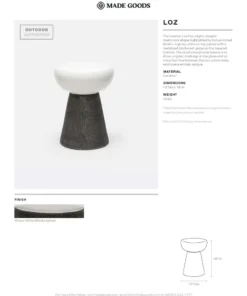 Made Goods Loz Stool