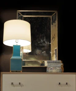 Worlds Away Dion Antique Silver Leaf Mirror