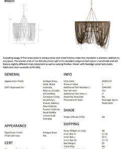 Arteriors Home New Arrivals Layla Pendant