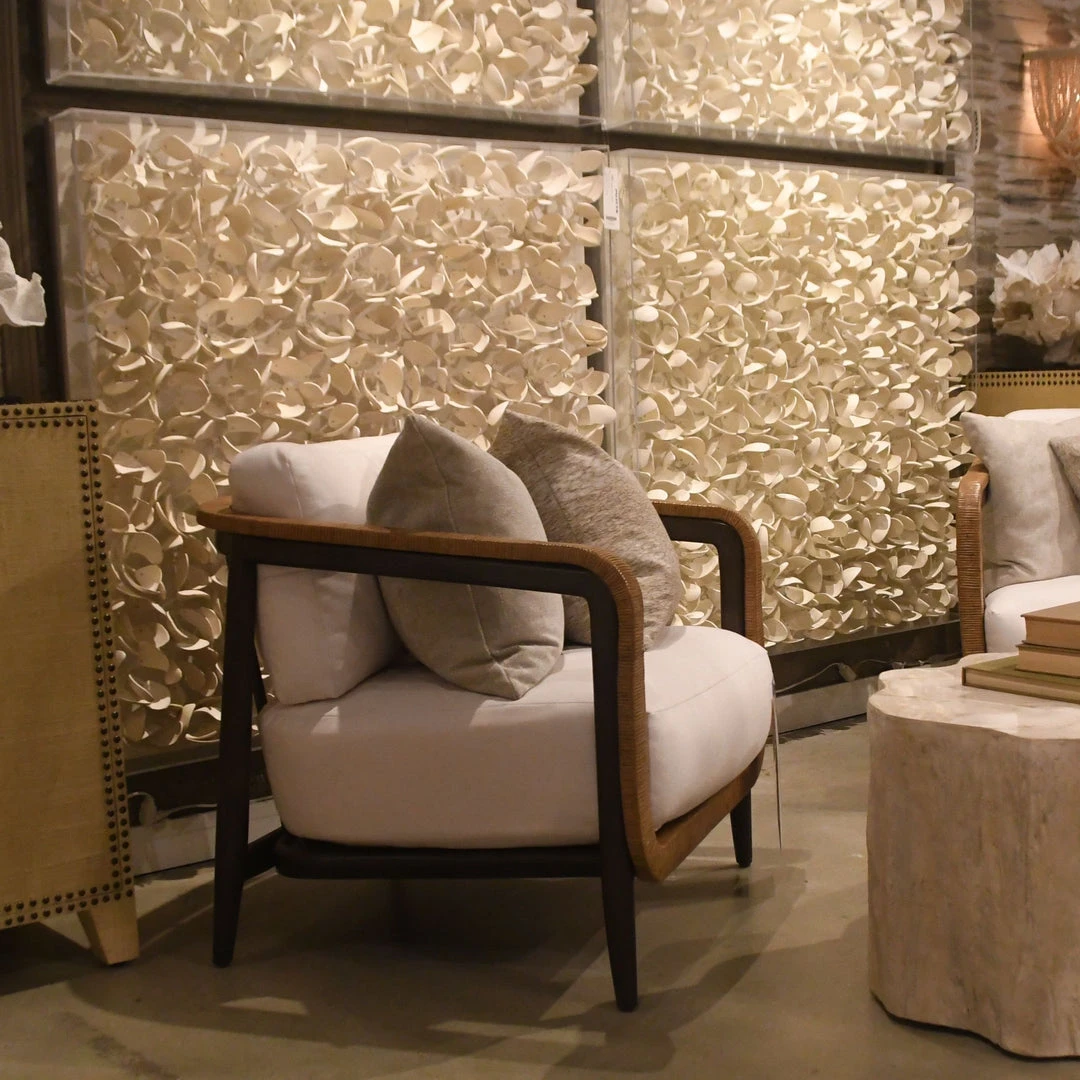 Palecek Adrift Coco Wall Decor Natural Square 5 Palecek Adrift Coco Wall Decor Natural Square