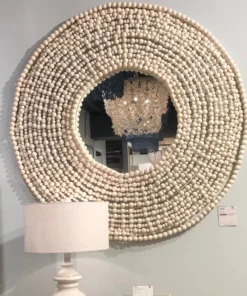 Made Goods New Arrivals Jena Wall Mirror White