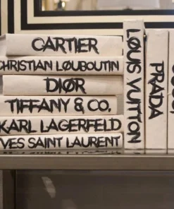 E Lawrence Street Script Black Font Fashion Designer Book Set