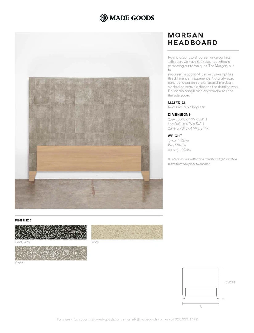 Made Goods New Arrivals Morgan Headboard Sand 4 Made Goods New Arrivals Morgan Headboard Sand