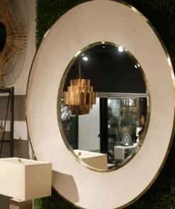 Made Goods Armond Mirror Snow And Brass 13 Made Goods Armond Mirror Snow And Brass