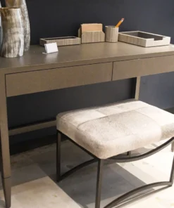 Made Goods Conrad Desk Seal Faux Raffia New Arrivals