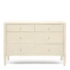 Made Goods Conrad 48" Dresser Off White Faux Raffia 2 Made Goods Conrad 48" Dresser Off White Faux Raffia