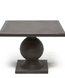 Made Goods New Arrivals Cyril Square Dining Table Aged Gray Concrete