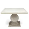 Made Goods New Arrivals Cyril Square Dining Table Light Gray Concrete