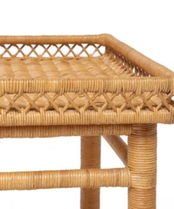Made Goods New Arrivals Sarah Single Nightstand Woven Rattan