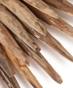 Made Goods Donatella Round Mirror Natural