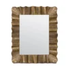 Made Goods Lara Rectangle Mirror Warm Golden Tin