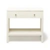 Made Goods Maris Double Nightstand White Faux Belgian Linen New Arrivals 1 Made Goods Maris Double Nightstand White Faux Belgian Linen New Arrivals
