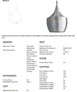Arteriors Home Mason Small Pendant New Arrivals 12 Arteriors Home Mason Small Pendant New Arrivals