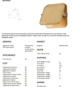 Arteriors Home Mercury Wall Sconce Polished Brass New Arrivals