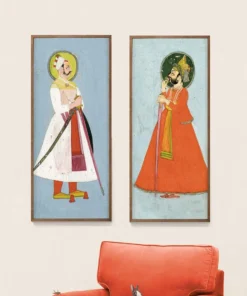 Natural Curiosities Mughals 1 Framed Artwork