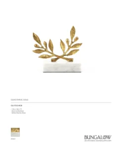 Bungalow 5 Olive Statue Gold